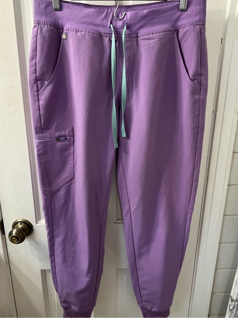 Figs  Women's Zamora Jogger Scrub Pants. Limited Edition Lilac Dawn. Size Medium